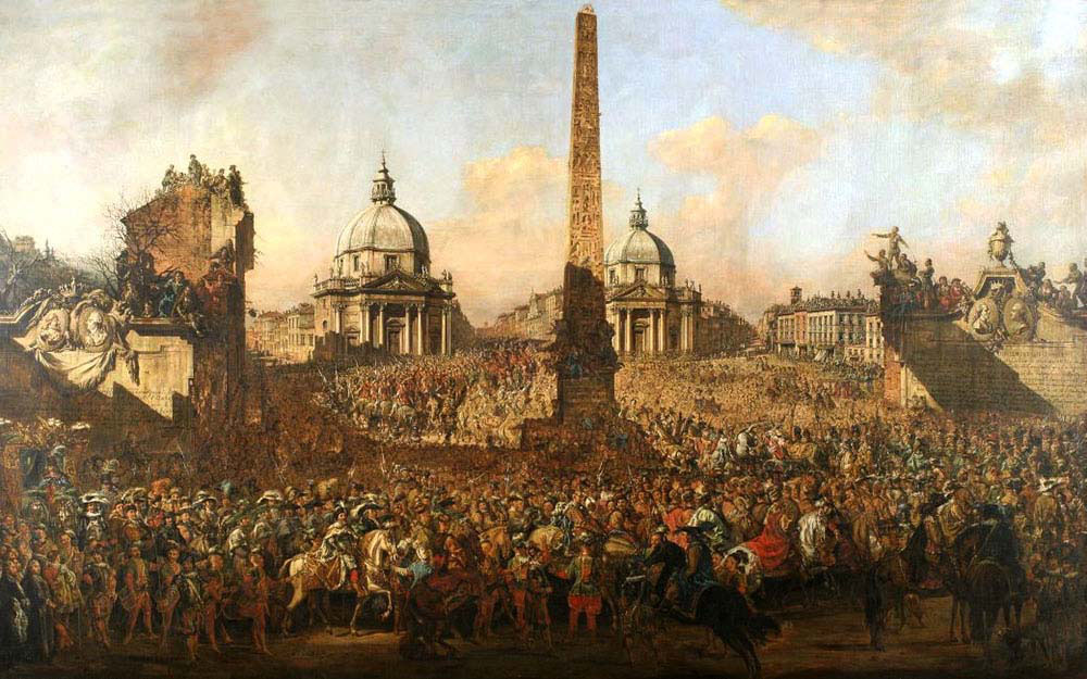 Entry of Jerzy Ossolinski into Rome